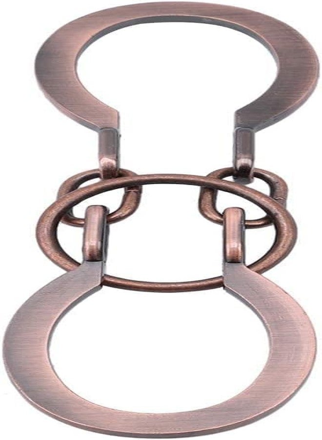 Zhuluck Metal Brain Teaser Puzzle Ring, Horseshoe Cast Puzzle Game, IQ Logic Test, Disentanglement Puzzle for Adults - Image 1
